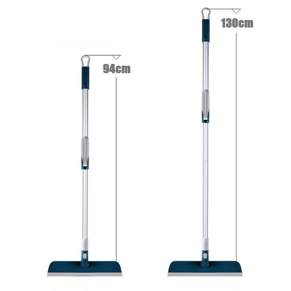 2 In 1 Function Floor Scrub Brush With Soft Scrape Mops Brooms & Scrubbers