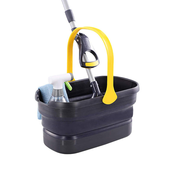 Collapsible Plastic Mop Washing Bucket Fit Sponge Flat Cotton Mops Brooms & Scrubbers
