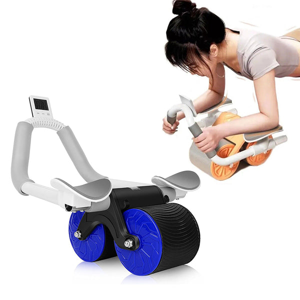 Automatic Rebound Abdominal Wheel With Elbow Support Abdominal Machines