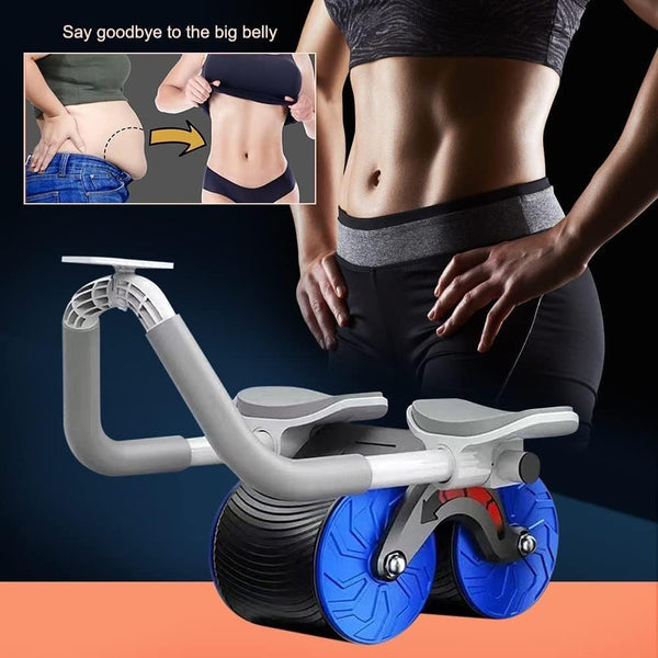 Automatic Rebound Abdominal Wheel With Elbow Support Abdominal Machines