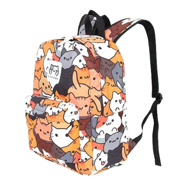 Cartoon Print Backpack For Girls And Boys Backpacks & Bags