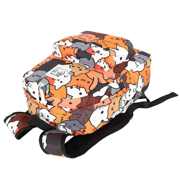 Cartoon Print Backpack For Girls And Boys Backpacks & Bags