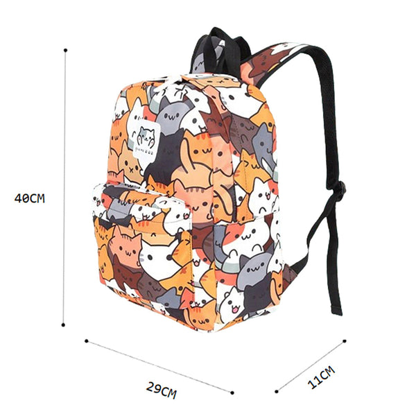 Cartoon Print Backpack For Girls And Boys Backpacks & Bags