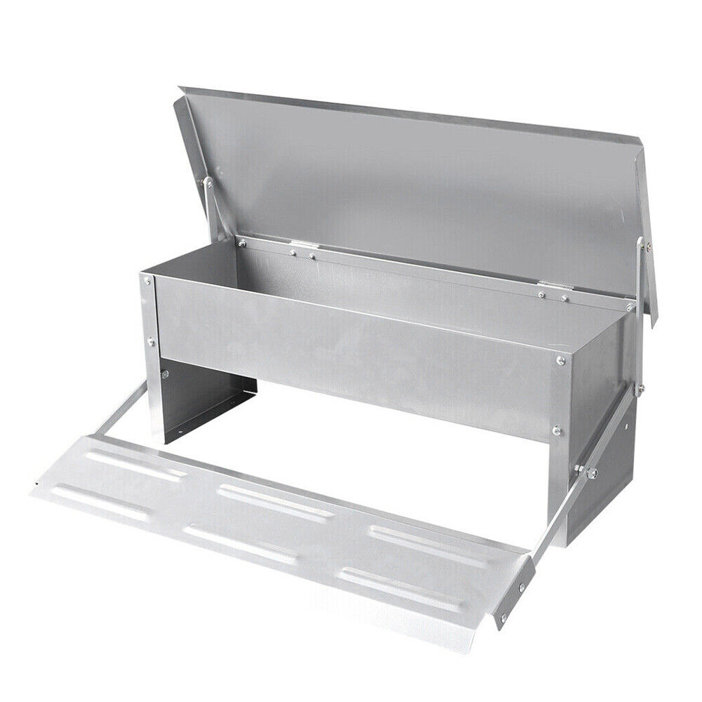 Heavy Large 5Kg Treadle Automatic Farm Poultry Feeder Kit Pet Chicken Supplies