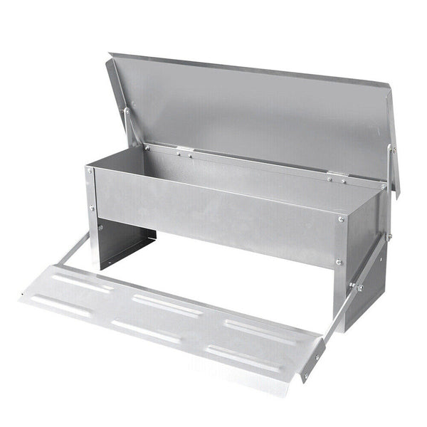 Heavy Large 5Kg Treadle Automatic Farm Poultry Feeder Kit Pet Chicken Supplies