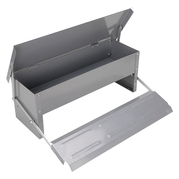 Heavy Large 5Kg Treadle Automatic Farm Poultry Feeder Kit Pet Chicken Supplies