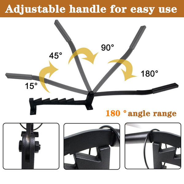 Wall Mounted High Carbon Steel Manual Fire Wood Cutter Log Splitters