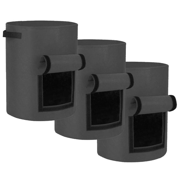 10 Gallon Potato Grow Container With Side Available In 2 Quantity And 3 Colors Baskets Pots Window Boxes