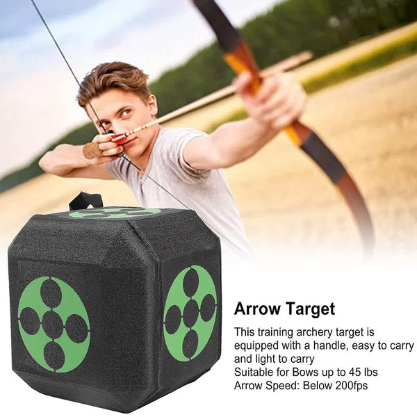 Archery Polyhedral 3D High Density Self Healing Foam Cube Training Tools Archery Targets