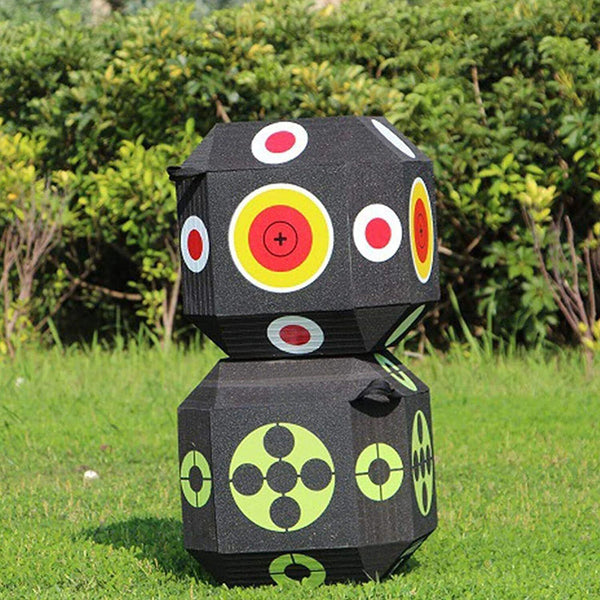 Archery Polyhedral 3D High Density Self Healing Foam Cube Training Tools Archery Targets