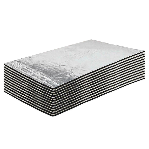 Heat Sound Deadening Insulation Mat Deadener Pad Car Auto Shield Cover - Available 3 Sizes