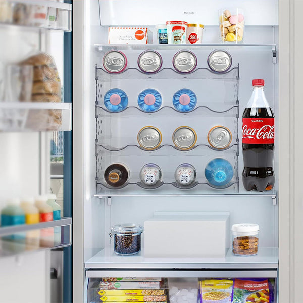 Space Saving Tire Stackable Water Bottle Organizer Rack For Kitchen Racks