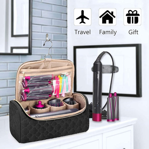 Hangable Travel Case For Hair Curler Accessories Packing Organisers