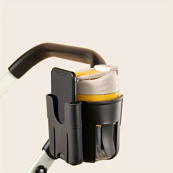 Pram Cup Holders & Snack Trays Convenient 2 In 1 Stroller Cup And Phone Holder For On The Go Parenting