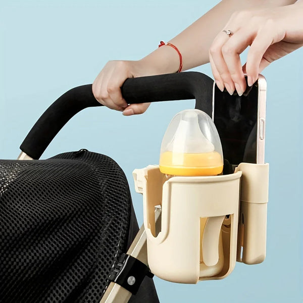 Pram Cup Holders & Snack Trays Convenient 2 In 1 Stroller Cup And Phone Holder For On The Go Parenting