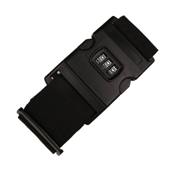Luggage Tags Locking Tsa Luggage Strap Straight Suitcase Fixed Binding Belt For Travel