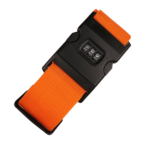 Luggage Tags Locking Tsa Luggage Strap Straight Suitcase Fixed Binding Belt For Travel