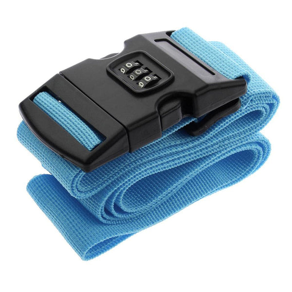 Luggage Tags Locking Tsa Luggage Strap Straight Suitcase Fixed Binding Belt For Travel