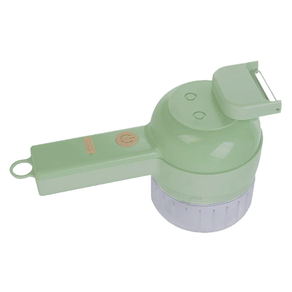 4 In 1 Handheld Electric Vegetable Cutter Wireless Food Chopper Grinder Peelers & Slicers