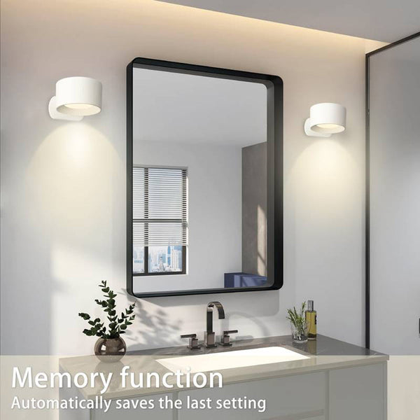 360 Dimmable Touch Control Magnetic Ball Light Led Wall Sconce Usb Rechargeable Wall Lights