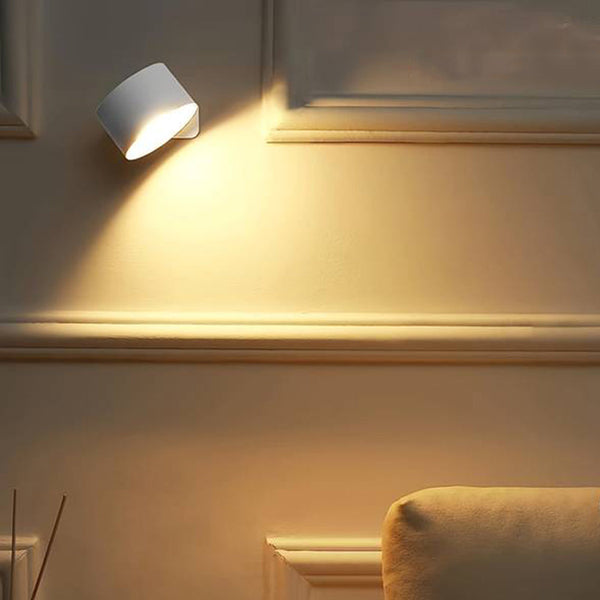 360 Dimmable Touch Control Magnetic Ball Light Led Wall Sconce Usb Rechargeable Wall Lights