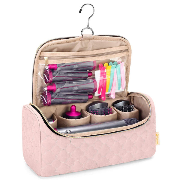 Hangable Travel Case For Hair Curler Accessories Packing Organisers