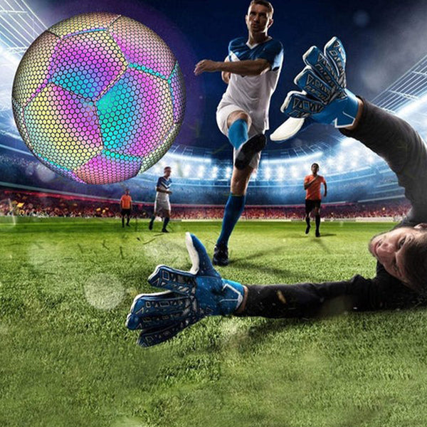 Luminous Reflective Soccer Ball For Night Training Glow Football Students Balls
