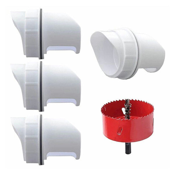 Waterproof No Waste Diy Chicken Feeders Gravity Kit For Buckets Boxes Tanks Pet Chicken Supplies