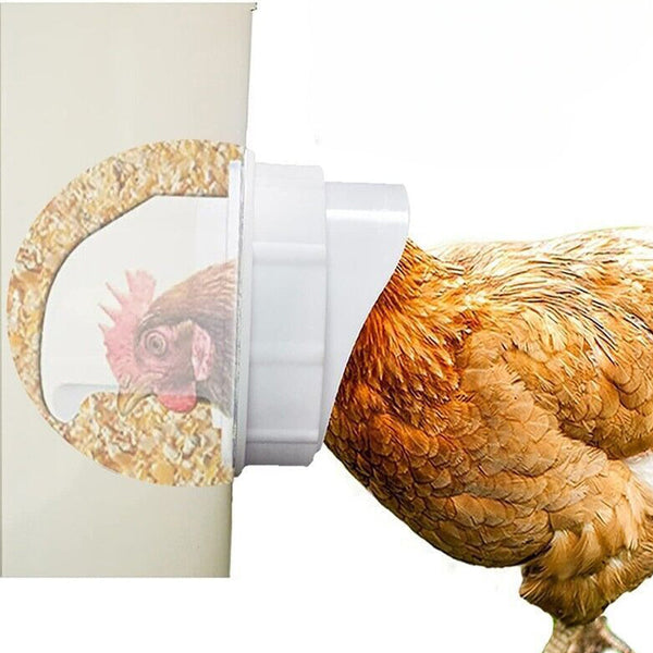 Waterproof No Waste Diy Chicken Feeders Gravity Kit For Buckets Boxes Tanks Pet Chicken Supplies