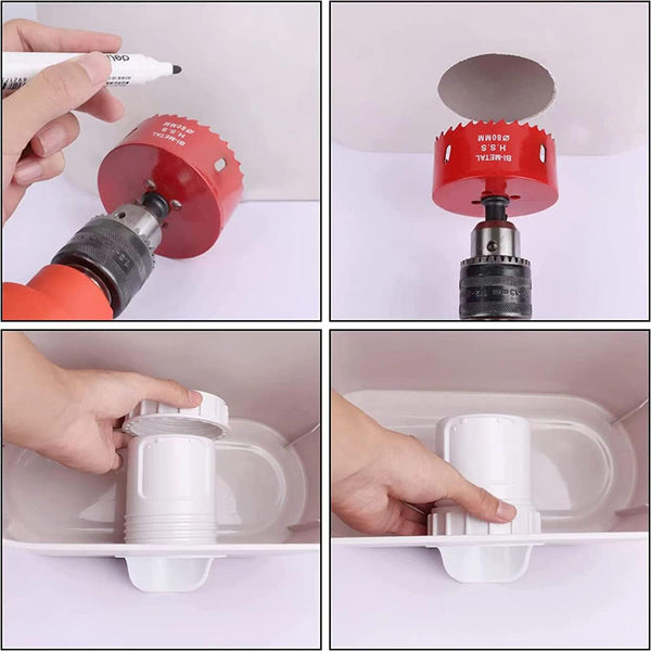 Waterproof No Waste Diy Chicken Feeders Gravity Kit For Buckets Boxes Tanks Pet Chicken Supplies