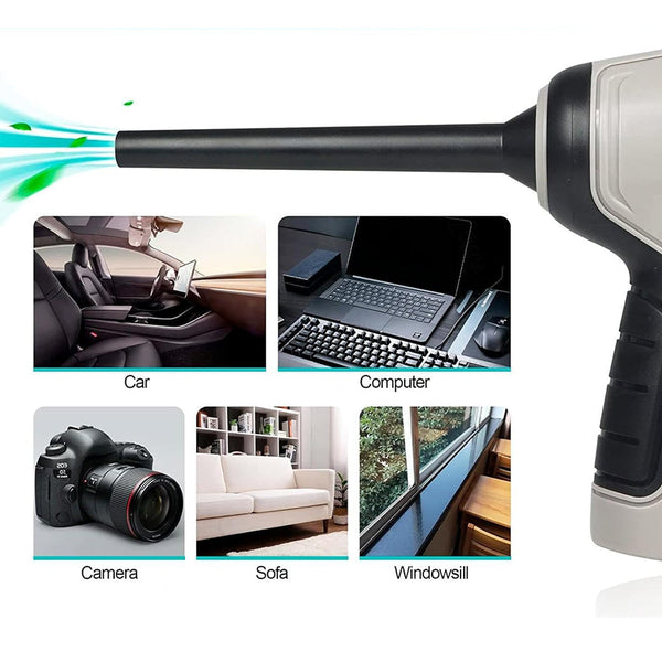 3 In 1 Wireless Handheld Car Vacuum Cleaner Air Blower Usb Rechargeable Vacuum Cleaners