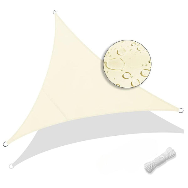 Heavy Duty Waterproof Sun Shade Sail Cloth Square Rectangle Triange Canopy Options Shade Sails