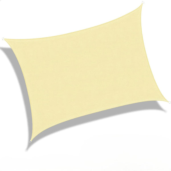 Heavy Duty Waterproof Sun Shade Sail Cloth Square Rectangle Triange Canopy Options Shade Sails