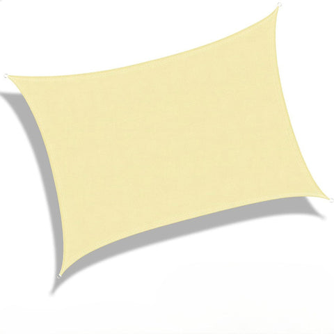 Heavy Duty Waterproof Sun Shade Sail Cloth Square Rectangle Triange Canopy Options Shade Sails
