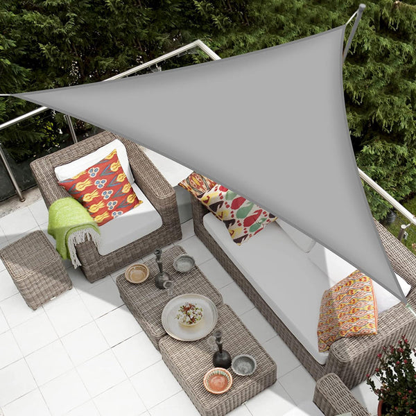 Heavy Duty Waterproof Sun Shade Sail Cloth Square Rectangle Triange Canopy Options Shade Sails