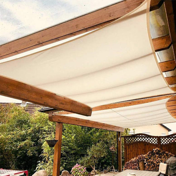 Heavy Duty Waterproof Sun Shade Sail Cloth Square Rectangle Triange Canopy Options Shade Sails