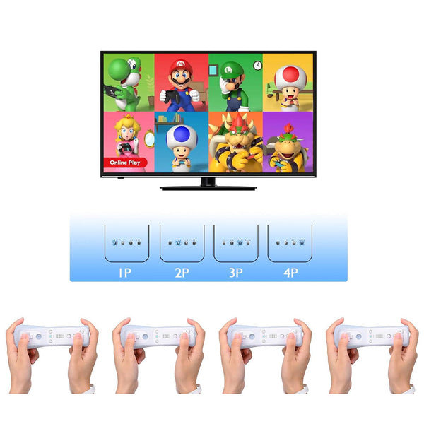 Wireless Remote Controller And Nunchuck For Nintendo Wii/Wii U Video Game Gamepads Motion Plus Controllers & Attachments