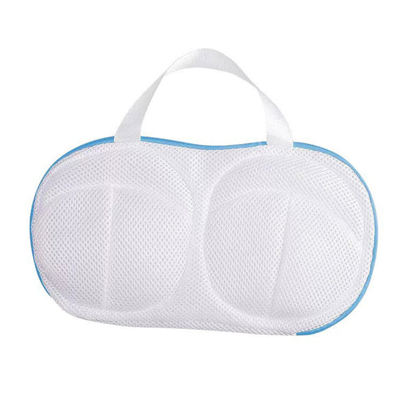 Storage Boxes High Permeability Mesh Bra Shaped Lingerie Laundry Bags With Handle And Zipper