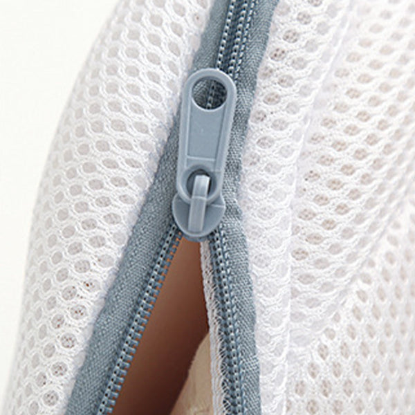 Storage Boxes High Permeability Mesh Bra Shaped Lingerie Laundry Bags With Handle And Zipper