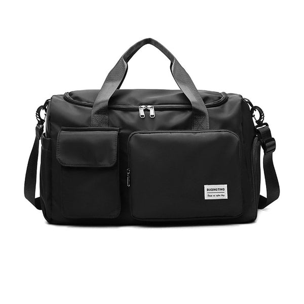 Waterproof Lightweight Zipper Sports Gym Bag With Shoe Compartment For Travel Fitness Gym Bags