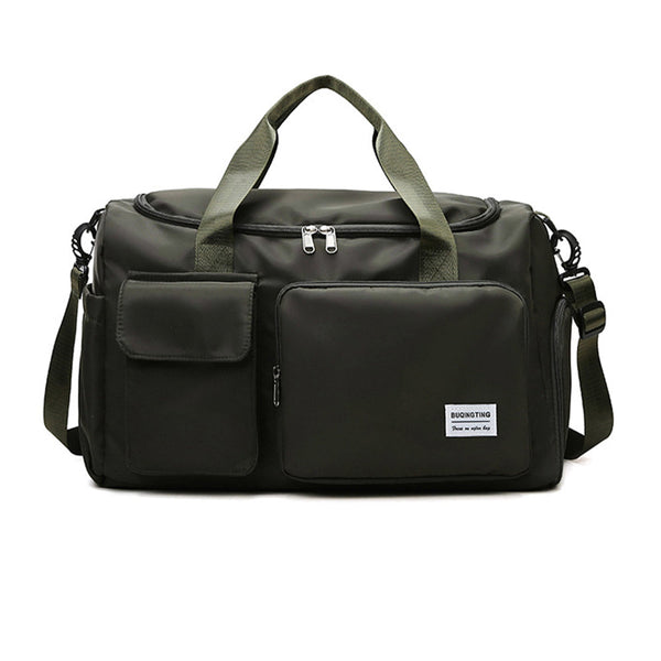 Waterproof Lightweight Zipper Sports Gym Bag With Shoe Compartment For Travel Fitness Gym Bags