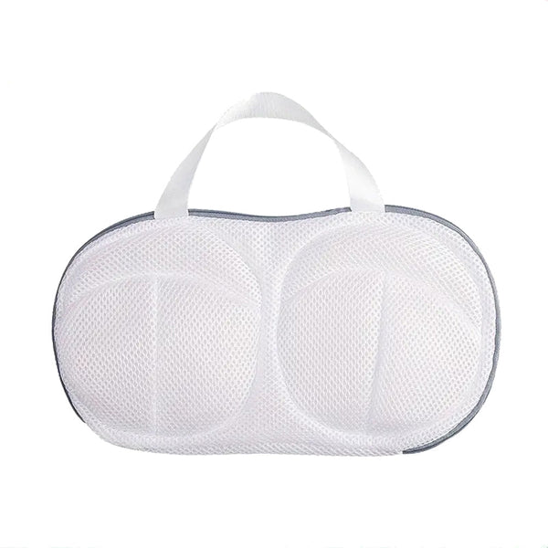 Storage Boxes High Permeability Mesh Bra Shaped Lingerie Laundry Bags With Handle And Zipper
