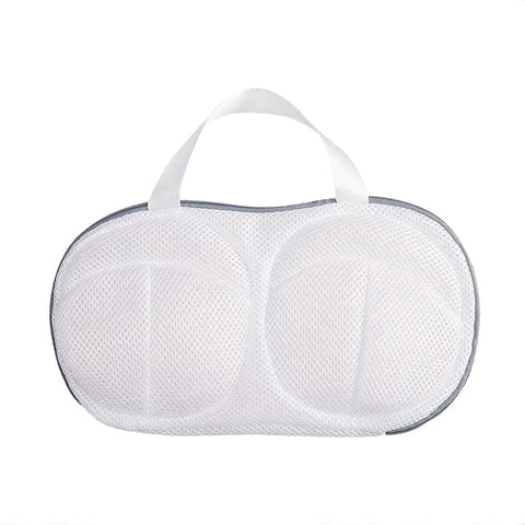 Storage Boxes High Permeability Mesh Bra Shaped Lingerie Laundry Bags With Handle And Zipper