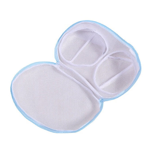 Storage Boxes High Permeability Mesh Bra Shaped Lingerie Laundry Bags With Handle And Zipper