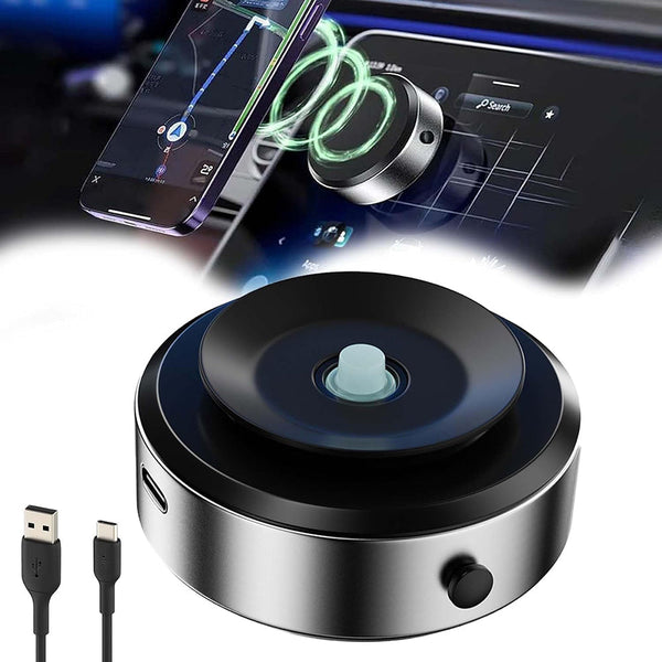 Mounts & Holders Innovative Dual Suction Cup And Magnetic Phone Mount For Car Usb Rechargeable