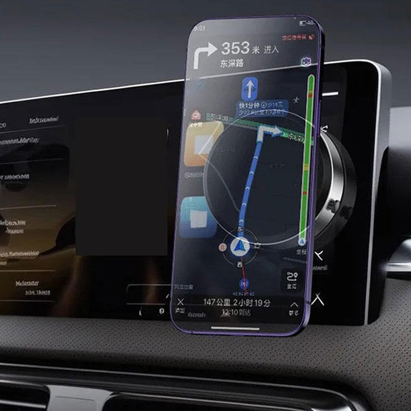 Mounts & Holders Innovative Dual Suction Cup And Magnetic Phone Mount For Car Usb Rechargeable