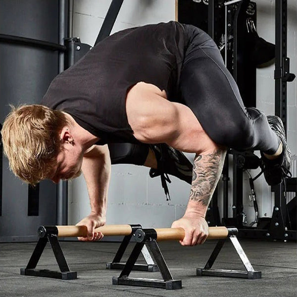 1 Pair Anti Slip Push Up Handstand Bars For Calisthenics And Fitness Push Up Stands