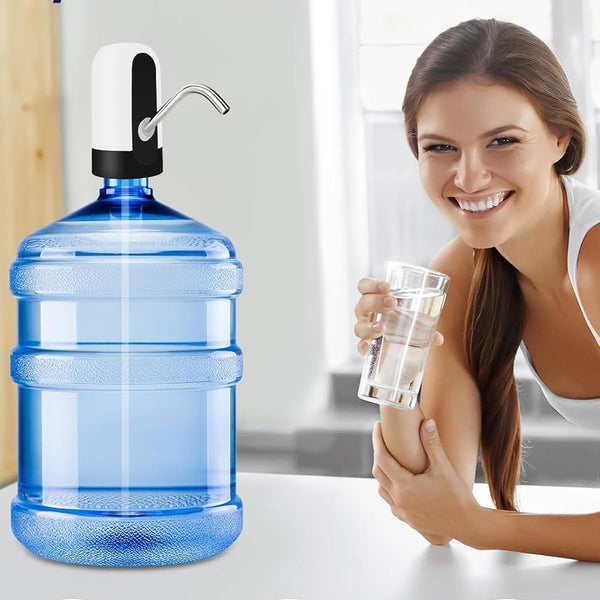 Electric Water Dispenser Pump For 5 Gallon Bottles Usb Rechargeable Water Dispensers