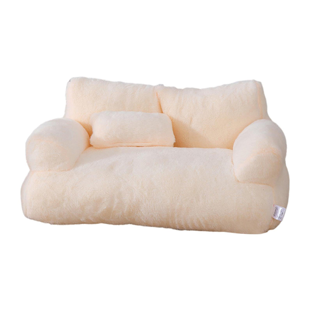Luxurious Plush Sofa Bed For Cats And Small Dogs Pet Beds