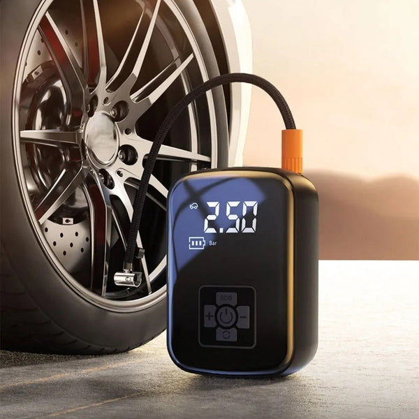 Wireless Electric Car Tyre Inflator Pump Usb Rechargeable Deflators